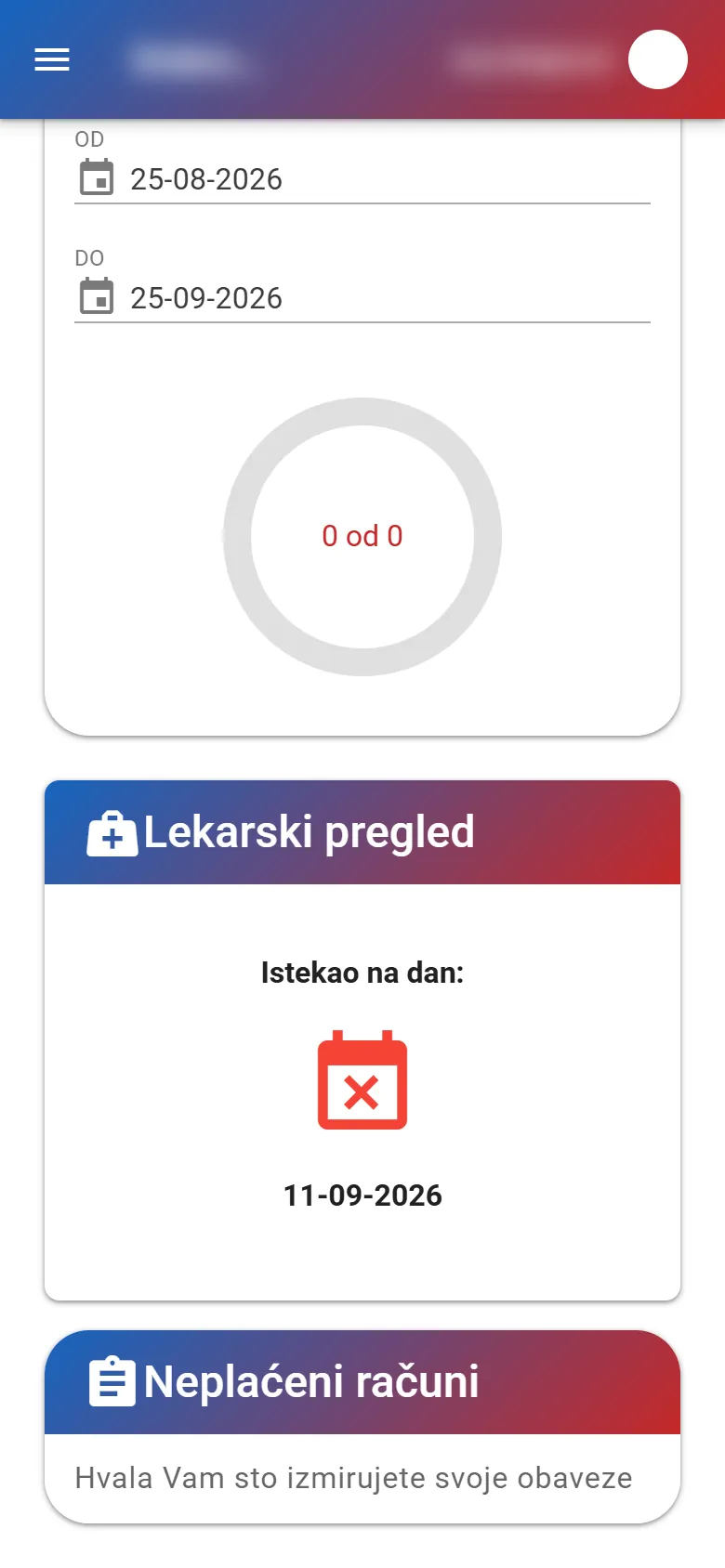 Portal roditelja: lekarski i neplaćeni računi